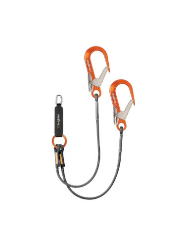 ELITE twin lanyard – oval, scaff hook