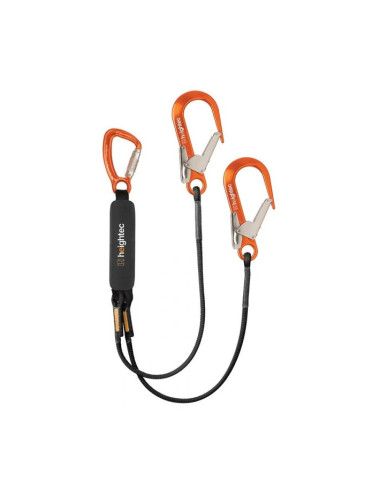 TENSOR twin lanyard – tri-act, scaff hook