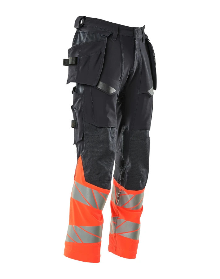 Trousers with holster pockets Trousers with holster pockets