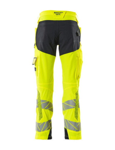Trousers with kneepad pockets Trousers with kneepad pockets