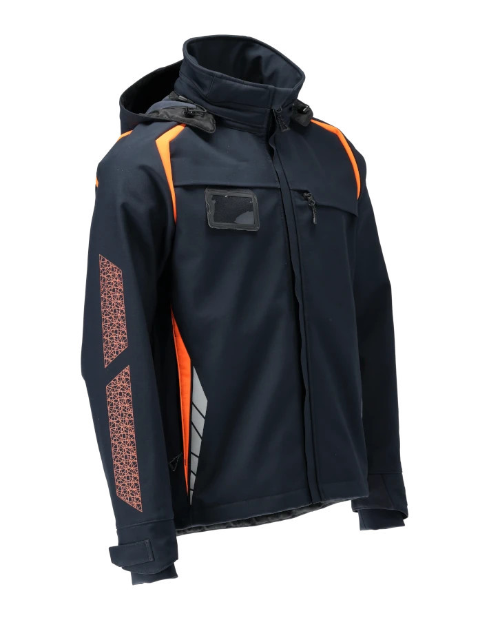 Softshell jacket with hood Softshell jacket with hood