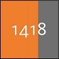 1418-hi-vis orange/dark anthracite
