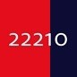 22210-hi-vis red/dark navy