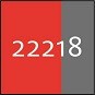 22218-hi-vis red/dark anthracite